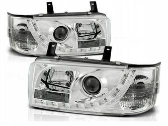 Lampor Vw T4 90-03 transporter dagsljus krom