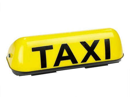 TAXI diagonal lampa, LED, gul