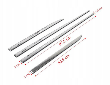 Sidodörrlister Ford Kuga II 2013-2019