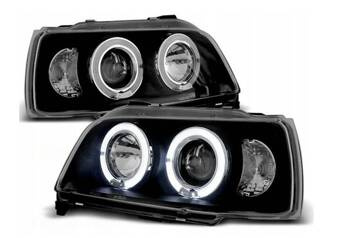 Svarta sportbaklyktor till Ford Focus mk2 04-08 hb