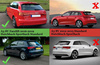 DYFUZOR AUDI A3 8V HATCHBACK/SPORTBACK (2016-2019)