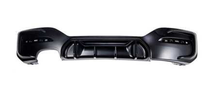 DIFFUSOR BMW F20 F21 LCI 15-19 MATT SVART