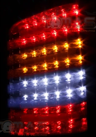 LED bakljus VW T5 TRANSPORTER 03-15 SMOKE