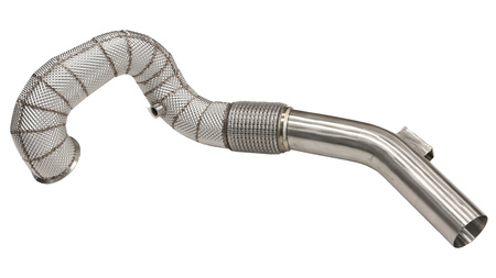 Nedrör Audi S3/ VW Golf MK7 R 3,5'' värmesköld