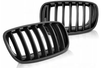 Frontgrill BMW X5 E70 X6 E71 08 BLACK GLASS/MA