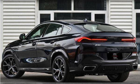 SPOILER BMW X6 G06 ABS TRUNK MATT BLACK