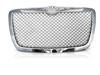 Bentley Style Chrome Grill Passar Chrysler 300 C 04-