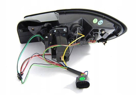 Seat Ibiza 6j 3d 08-12 röda vita ledlampor