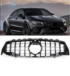 GRILL MERCEDES CLA C118 19- BLK PDC UTAN GT-KAMERA