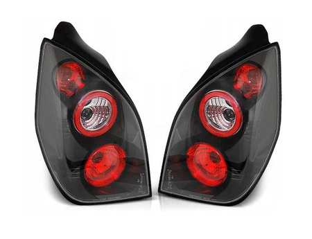 Baklyktor Nya Citroen C2 03-10 Svart Design