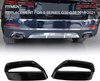 Avgasspetsar BMW G30 2018-2021, 2 st