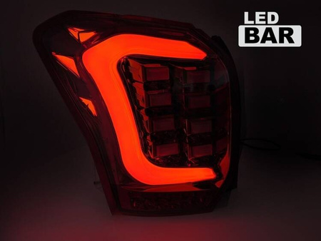 LED-lampor Subaru Forester IV 13-18 DEEP SMOKE