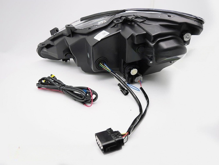 Strålkastare för Lexus IS 06-13 svart full LED