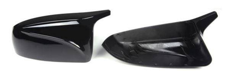 SPEGELSKÄLL BMW X5 E70 X6 E71 GLANS SVART
