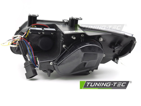 Strålkastare LED DRL för BMW E92 E93 LCI (2010-2013) - Ersättning Xenon, Svart