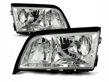 Strålkastare Mercedes W202 C-Klass 93-00 krom