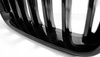 Frontgrill BMW X3 F25 10-14 BLACK GLASS