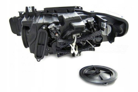 Strålkastare BMW F30 F31 Angel Eyes LED Svart