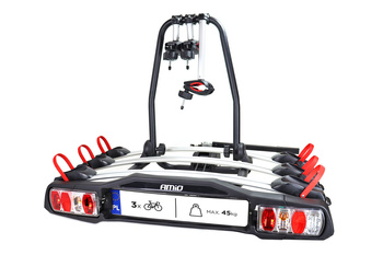 Krokmonterad cykelhållare platofrom - 3 cyklar TBC-01/3