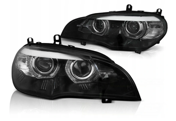 Lampor Full Led Svart För Bmw X5 E70 07-13 Xenon D1S