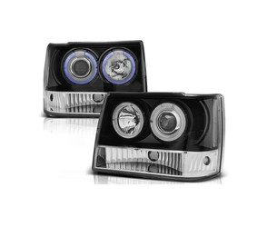 Lampor Chrysler Jeep Grand Cherokee 93-98 Svart