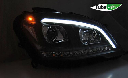 Lampig svart LED till MERCEDES W164 ML 09-11 LIFT