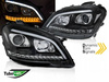 Lampig svart LED till MERCEDES W164 ML 09-11 LIFT