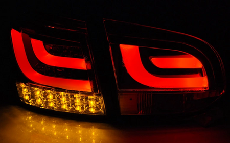 LED-lampor Vw Golf Vi 6 08-12 Röd Vit Led Bar