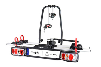 Krokmonterad cykelhållare - E-Bike - 2 cyklar TBC-02/2