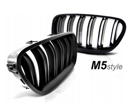 NJURAR BMW F10 10-17 M5 LOOK BLANK SVART