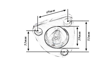 Avgasgrenrör AUDI 1.8 TURBO K03