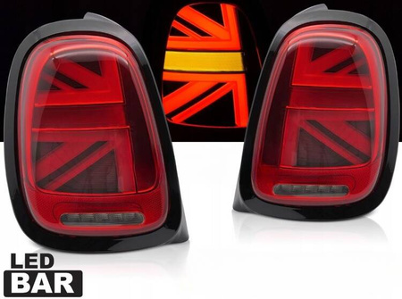 UNION RÖDA LED-lampor för MINI COOPER F55 F56 F57