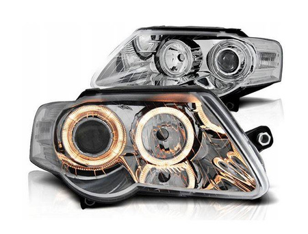 Strålkastare VW Passat B6 CHROM RINGS