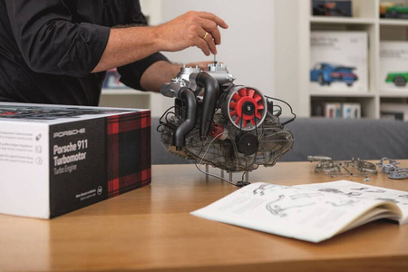 Porsche 911 TURBOMOTOR - motormodell för montering