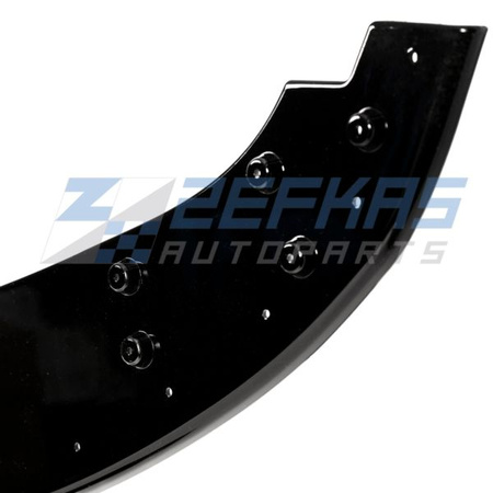 FRÄMRE DIFFUSOR BMW E90 E91 05-11 GLÄNSANDE SVART