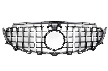 GRILL MERCEDES W213 E 16- E63 AMG LOOK GTR B/C