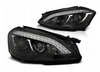 Lampor Mercedes W221 S-klass 05-09 Svart Led Afs