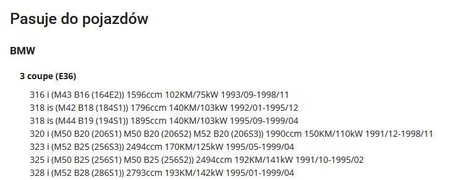 Bmw E36 Coupé 90-99 R-w Bar Led-lampor