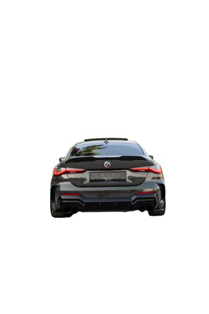BAKRE STÖTFÅNGARE SPLITTERS BMW 4 G22 2020- GLOSS BLAC
