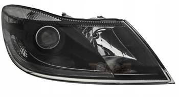 Strålkastare Skoda Octavia II FL blac