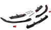 Prestanda glansig svart frontspoiler för BMW G22 G23 20-