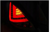 Ford Fiesta mk7 08-12 hb r-smoke led-lampor