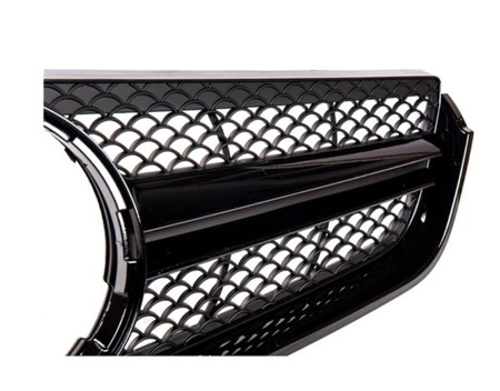 GRILL MERCEDES C-KLASS C207 A207 09-13 GLÄNSANDE SVART