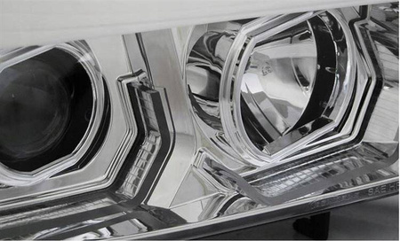 Bmw E90 E91 05-08 led kromringar 3d lampor