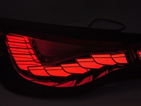 LED Smoke BMW G22 G23 bakljus (från 2020 och framåt) | Dynamisk indikator,