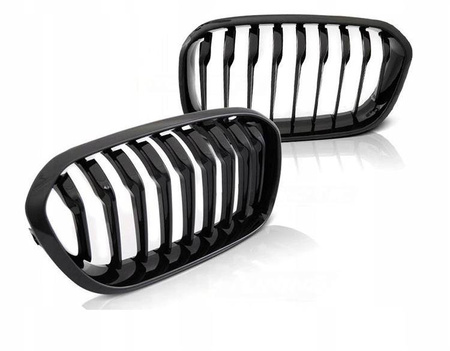 Front njurgrill glans för Bmw F20 F21 15-18