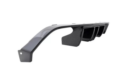BAKRE DIFFUSOR BMW M3 M4 F80 F82 F83 LOOK KOLFIBER