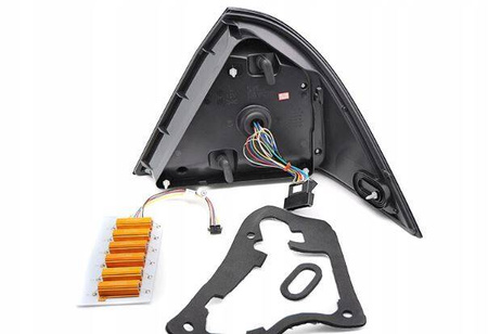 LED krom seq strålkastare passar Audi A5 11-16