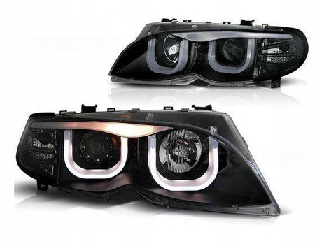 Strålkastare BMW E46 RINGI 3D Sedan/Touring