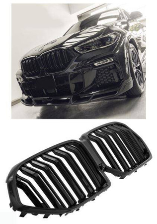 NJURGRILL BMW X6 G06 DUBBEL GLANSIG LOOK X6M